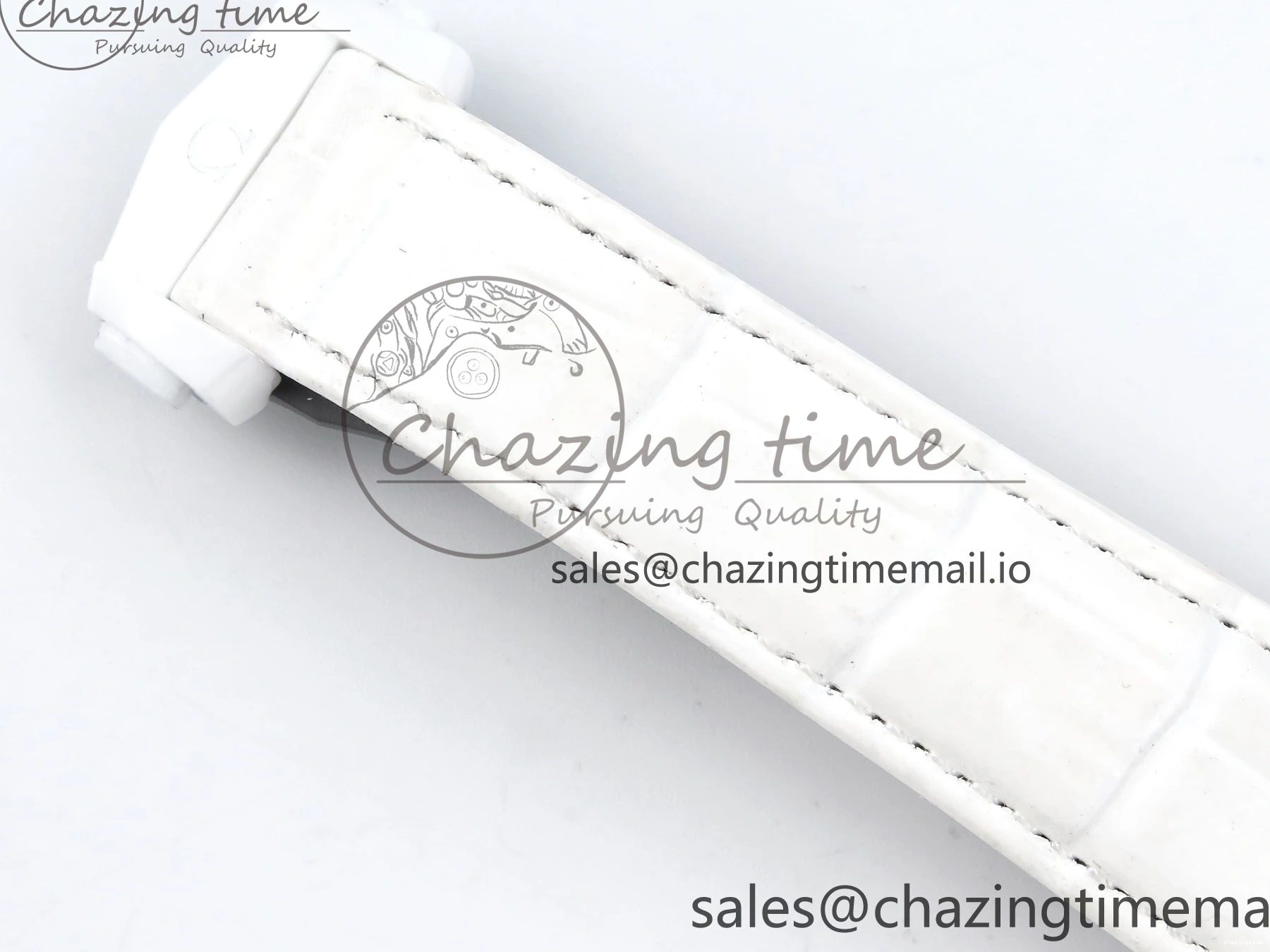 0522 Speedmaster White Side Of The Moon N1F 1:1 Best Edition White Dial White Ceramic on White Leather Strap A GoAnywhere 7694